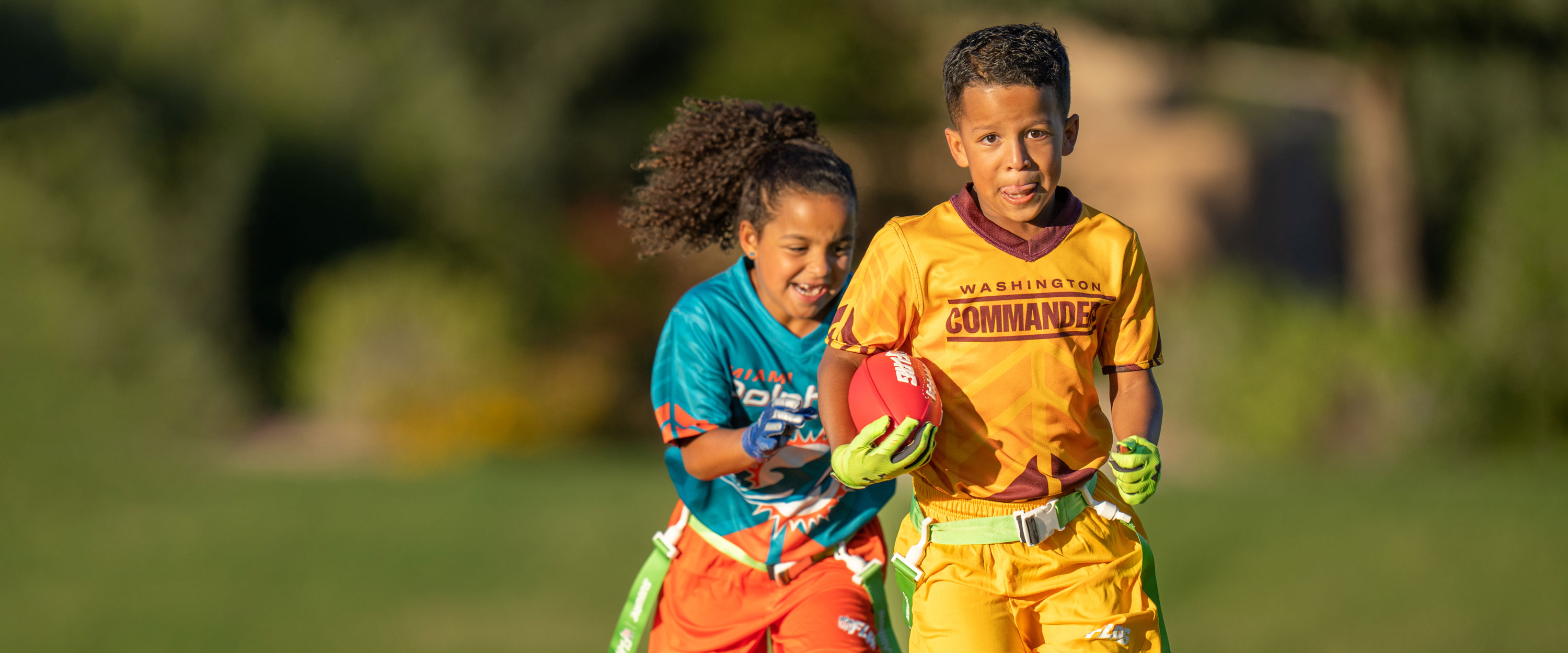 Play Like a Pro Description Register for NFL Flag Football Today!